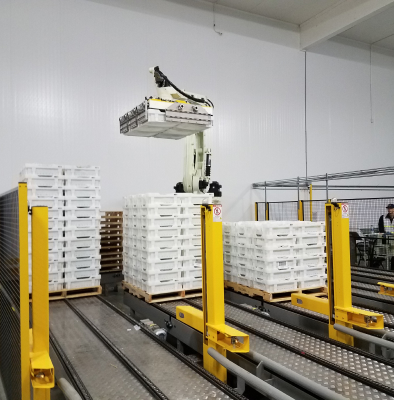 Tote Palletising